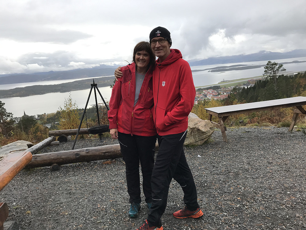 Anne Marit og Jan ved Årøhuken