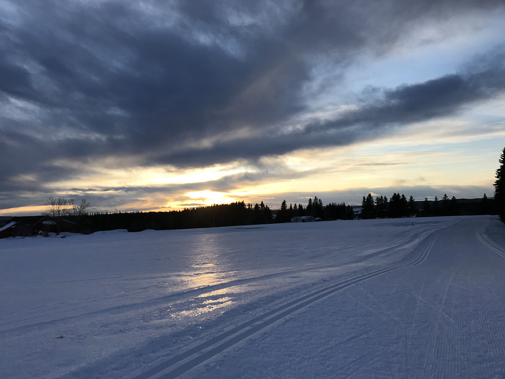 Snart solnedgang på Blivgodt