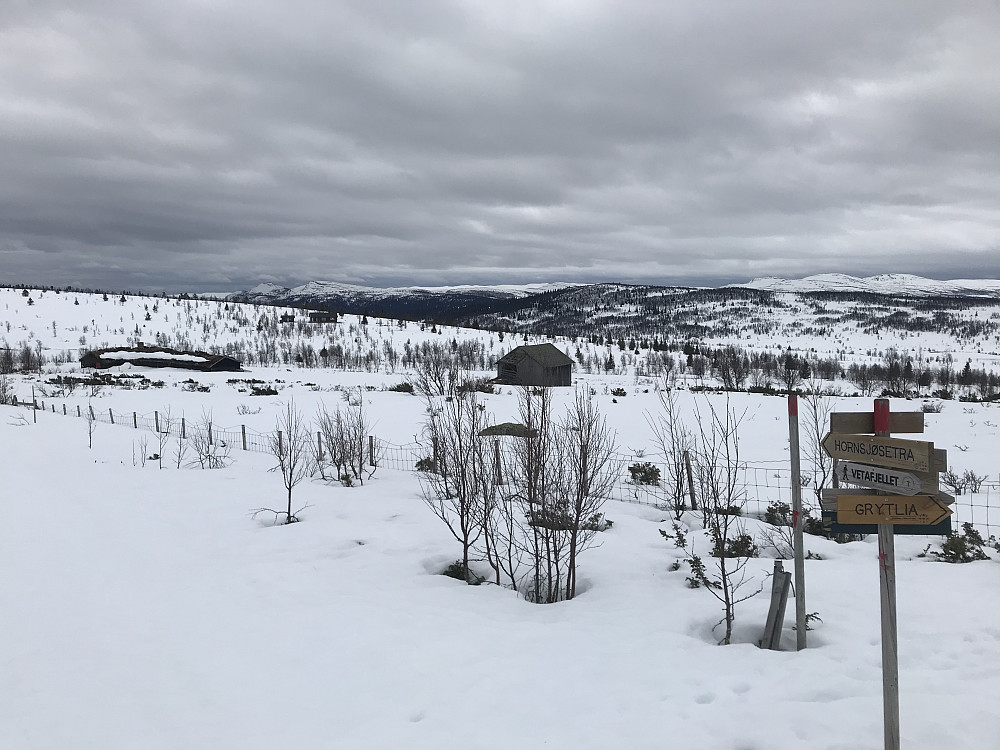Nigard Aulstad setra og Vestfjellhytta