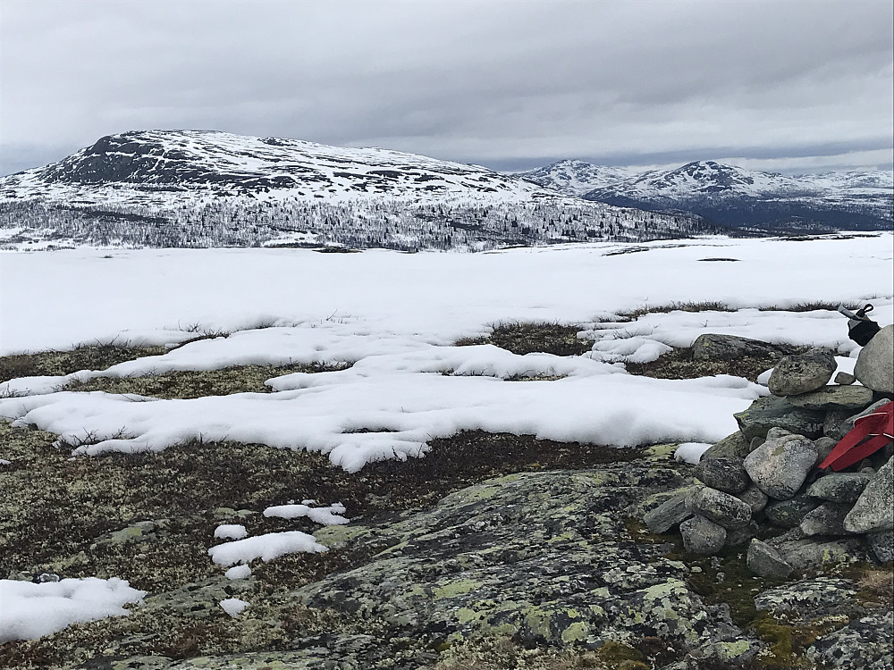 Mot Ongsjøfjellet