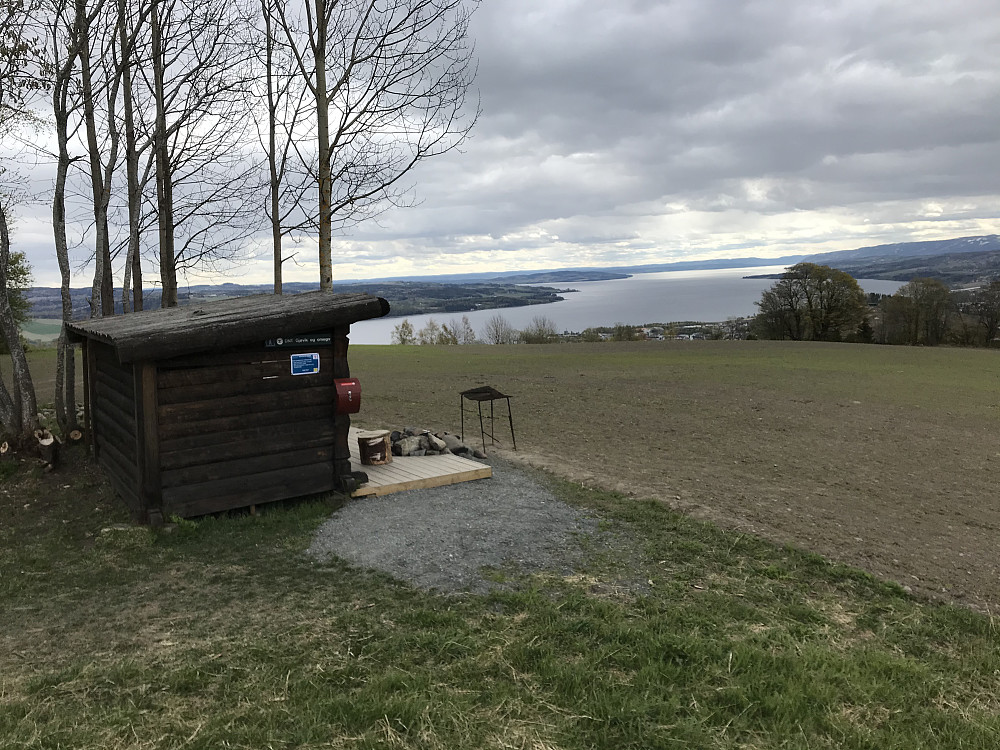 Gapahuk på Bergsjordet