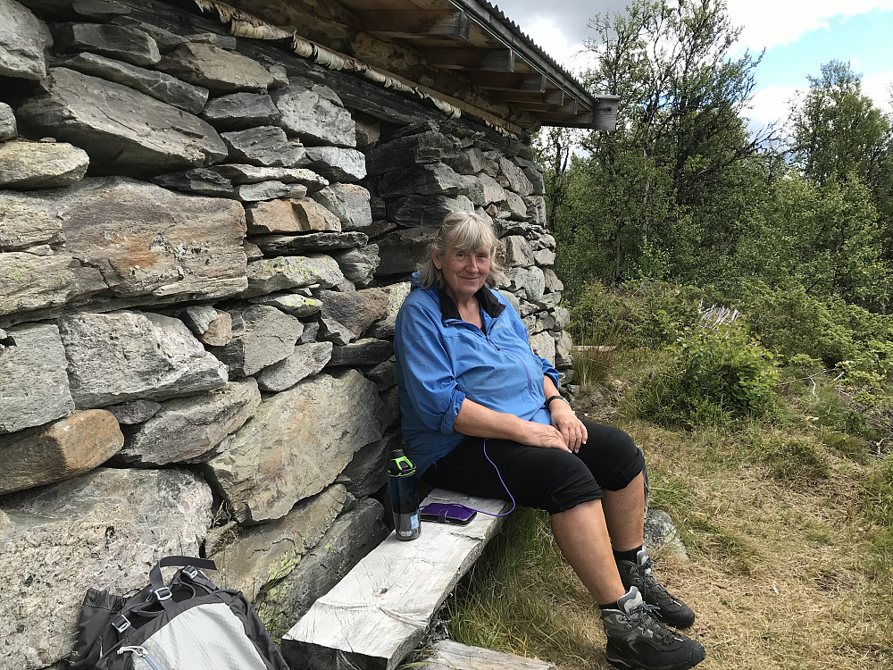 Sigrid ved Røverhula