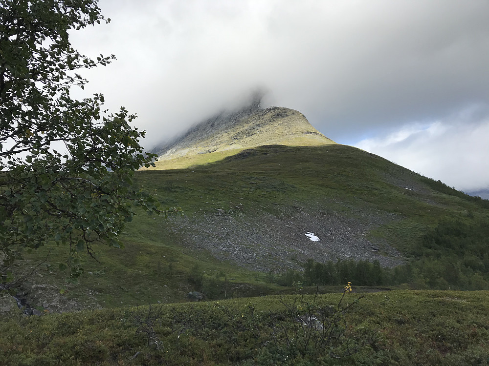 Otertinden i tåke
