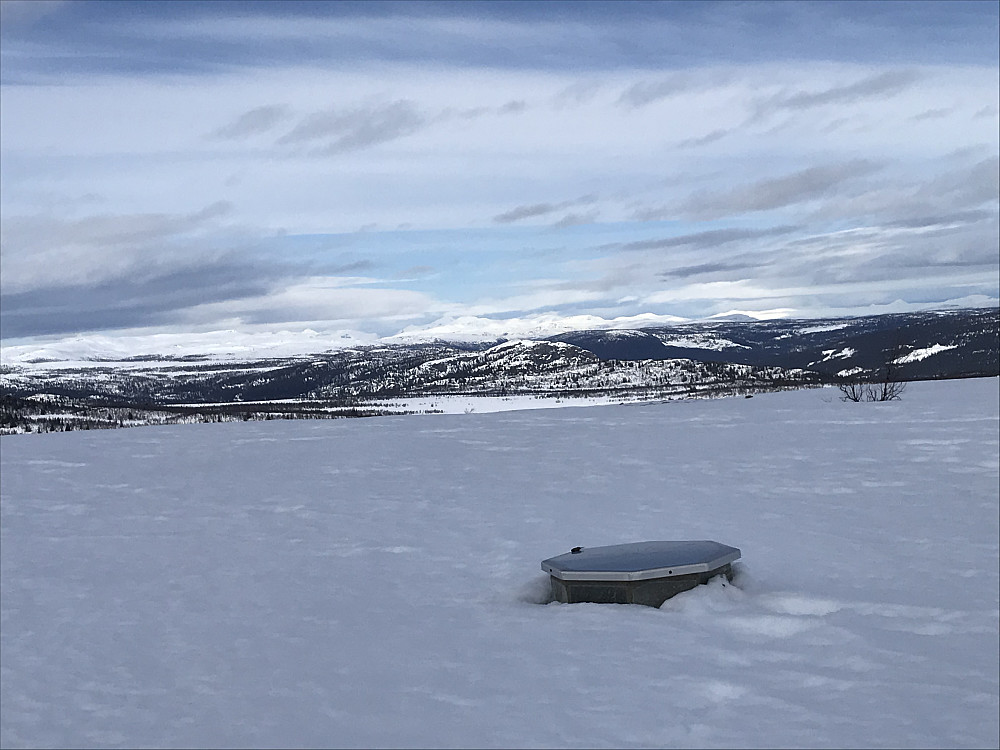 Sikteskiva på Vetafjellet