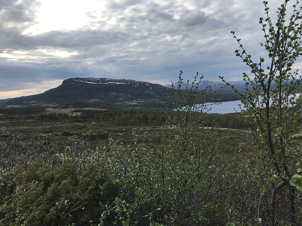 Ongsjøfjellet og Nedre Ongsjøen