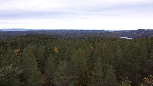 Utsikt nordover