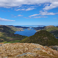 Utsikt mot Imsterfjorden