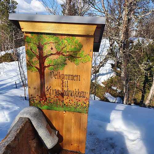 Fin kasse på toppen.