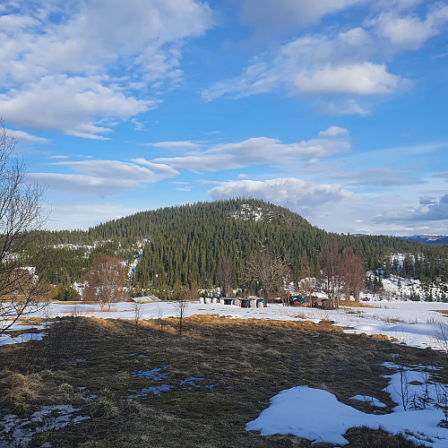 Høgåsen fra Langåssida.