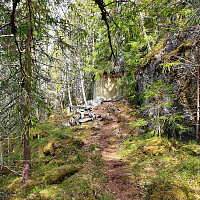 Hotell Norge godt skult under berghammeren.
