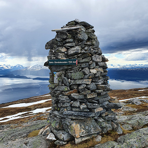 Stor fin varde.