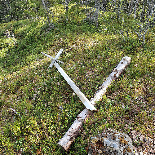 Skardsberget, topmerking