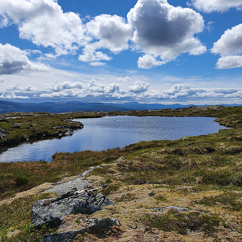 Fin utsikt sørvestover.