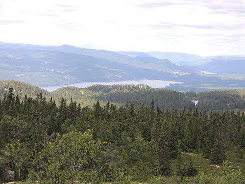 Utsikten fra Valsjøberget