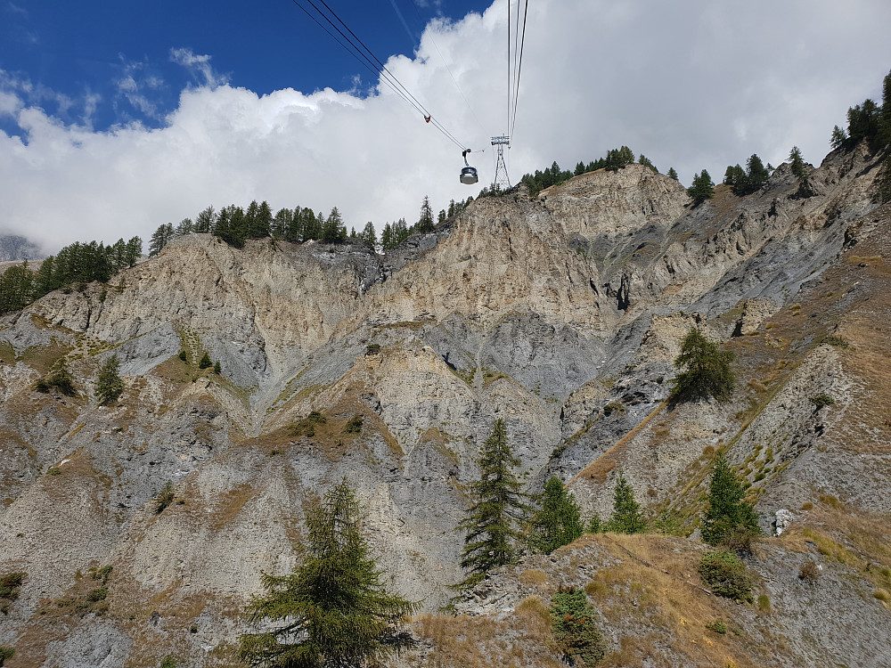Spektakulært oppe i Skyway Monte Bianco