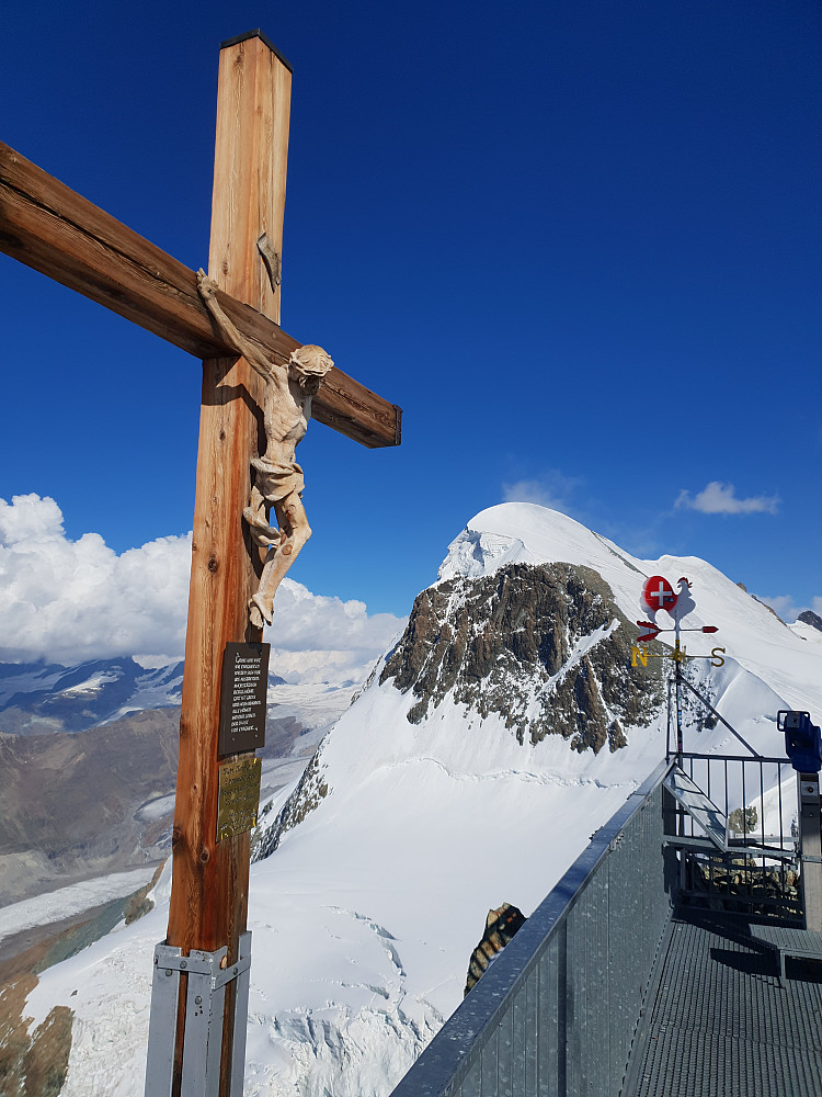 Fra toppen av The Glacier Paradise/Klein Matterhorn