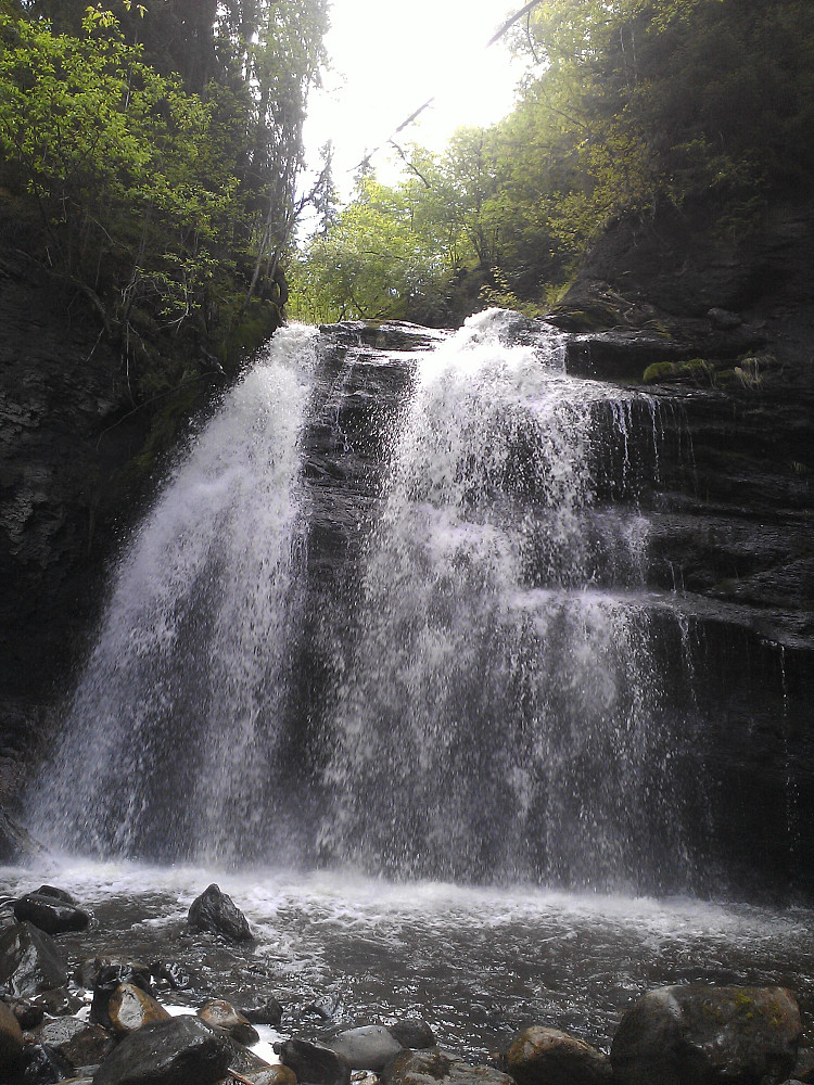 Fossen innerst i Risdalen