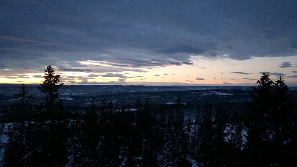 Vestover mot Hemsedal og Jotunheimen