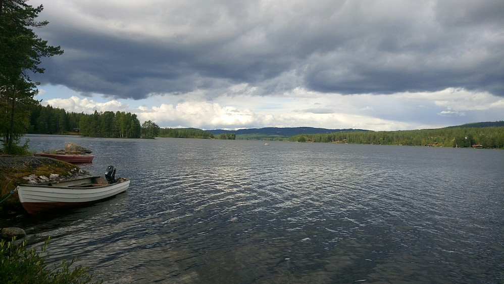 Trevatna fra fellesarealet