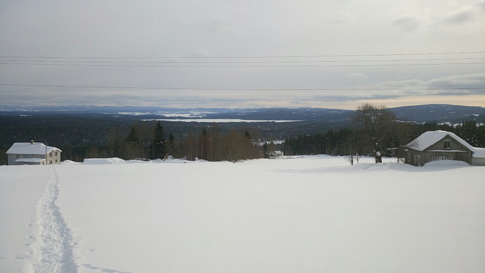 Skjelbreia og Einavatnet