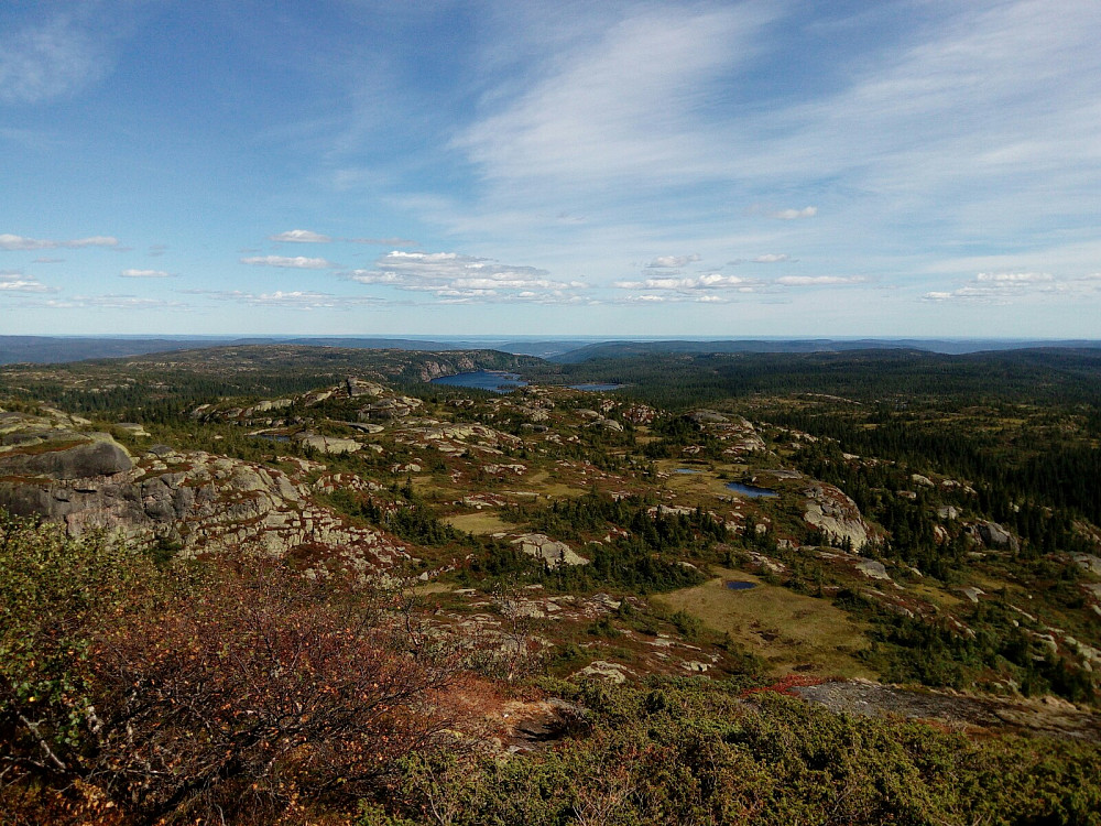Mot Oslofjorden og Store Stølevann foran