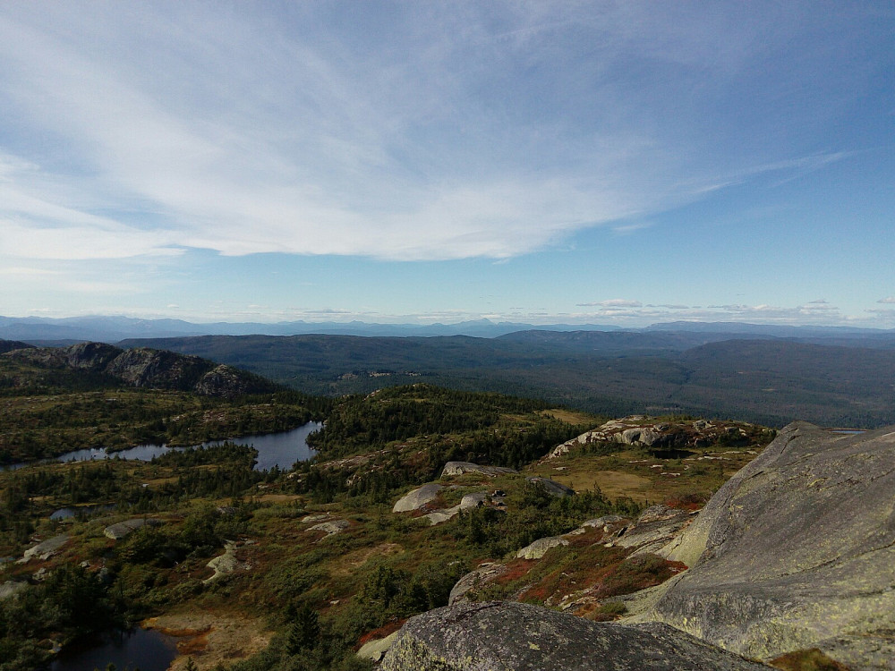 Mot Gaustatoppen og Bletoppen