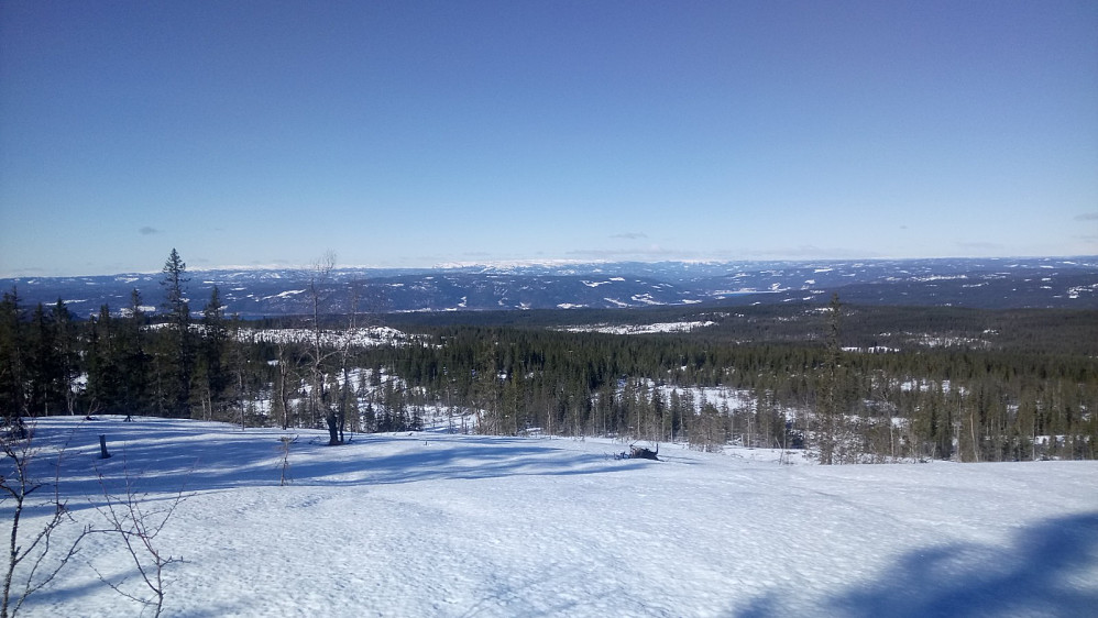 Vestover mot Randsfjorden, Vikerfjell og Norefjell