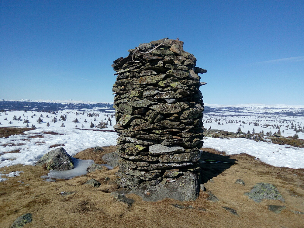 Nordvestover fra toppen