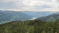 Utsikt nordover i Gudbrandsdalen