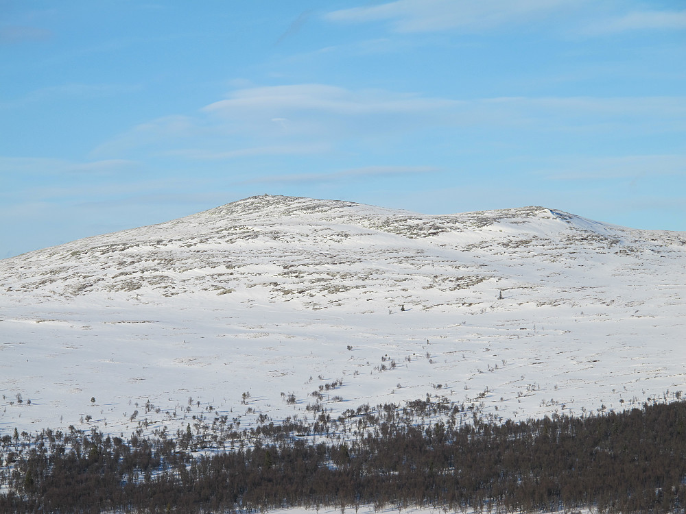 Enda et fjell