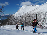 Stian, Trude, og Ingunn i fint driv..