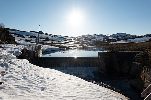 Trøkna-demningen.