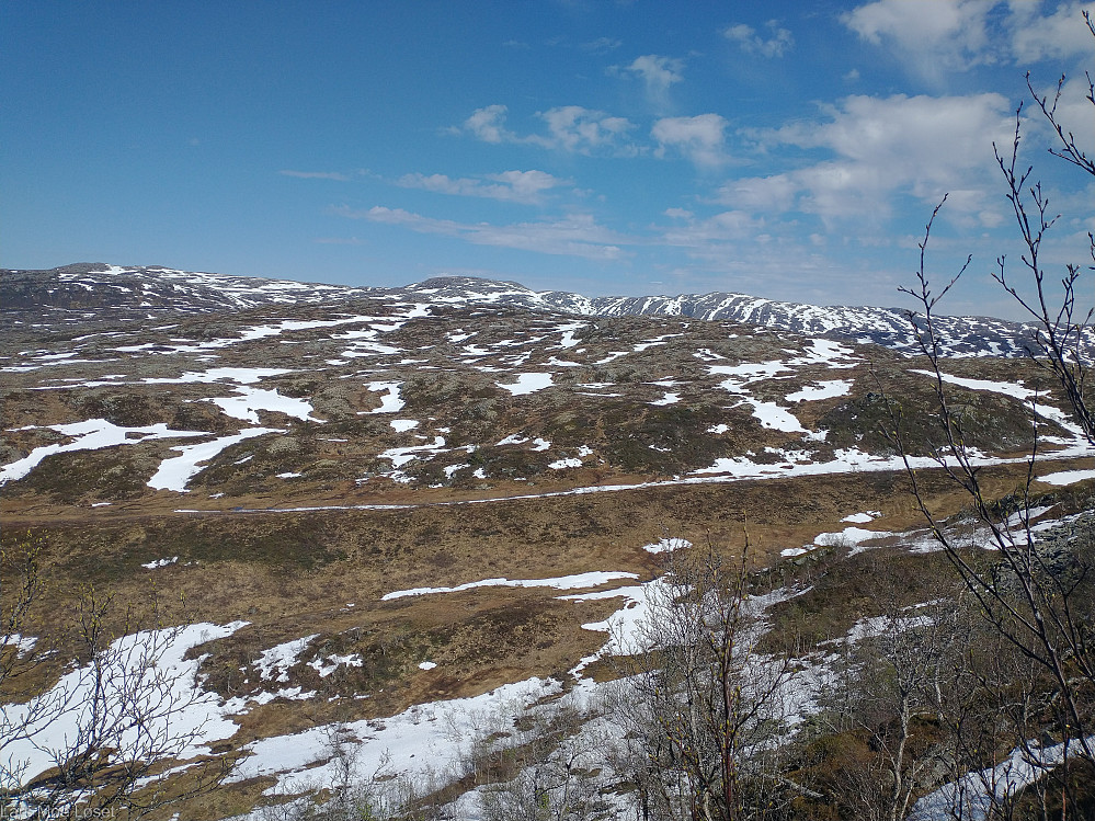 Beinstigen. Gammel ferdselsvei.