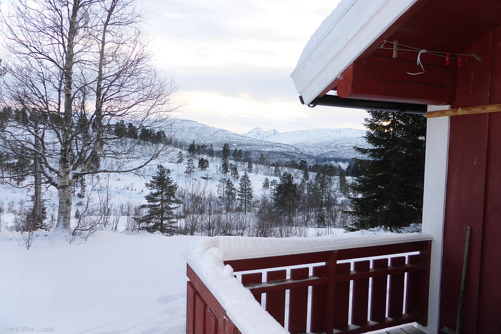 Utsikt sørover mot Trollheimen.