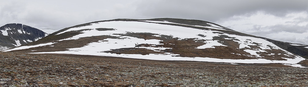Sørsiden av Gjerdhøa.
