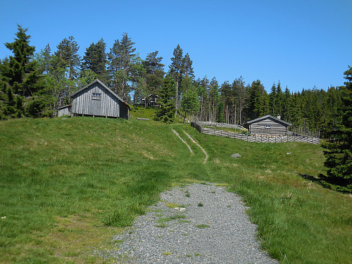 Turen starter på Gransjøvangen.