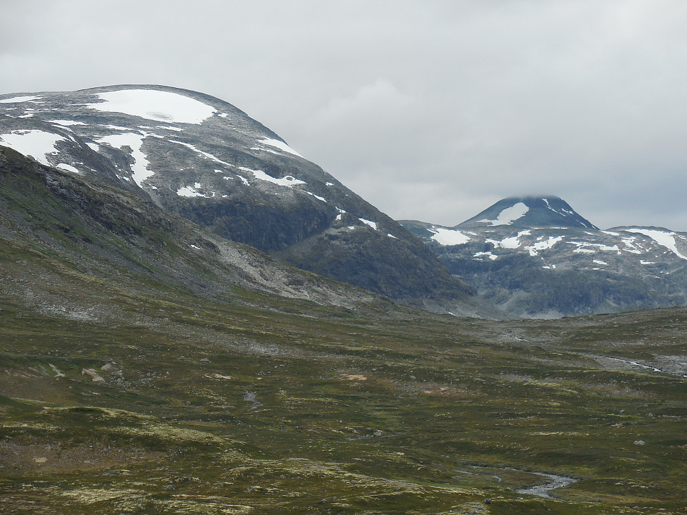 Midthøa og Hånådalstinden fra Alteret.