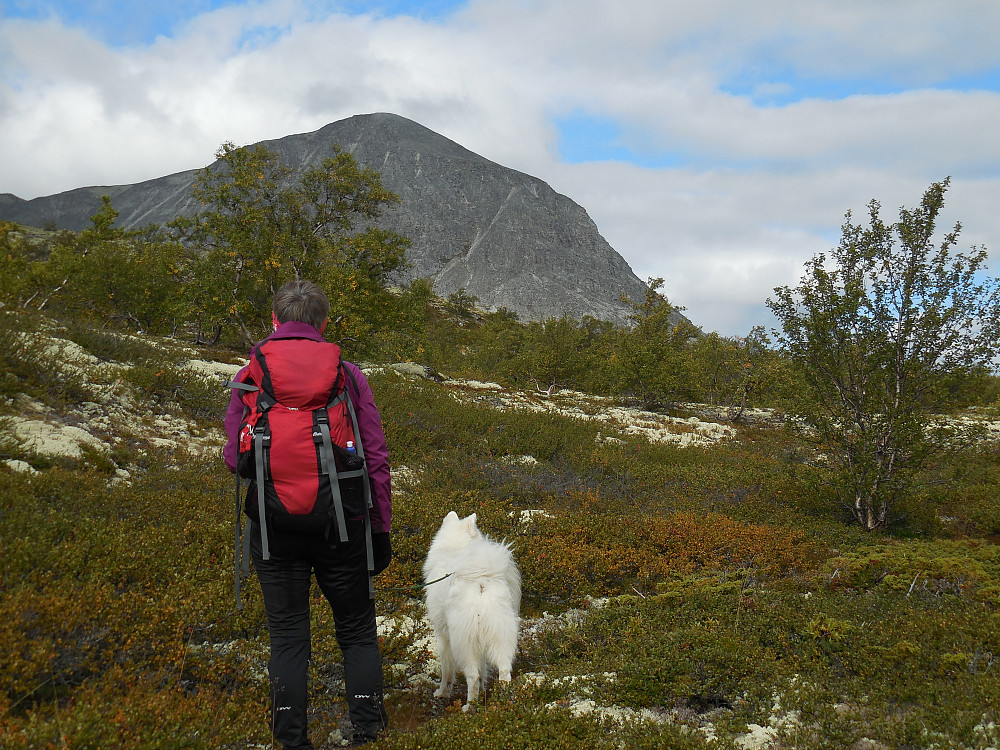 Målet i sikte; Sør for Haverdalsmunnen.