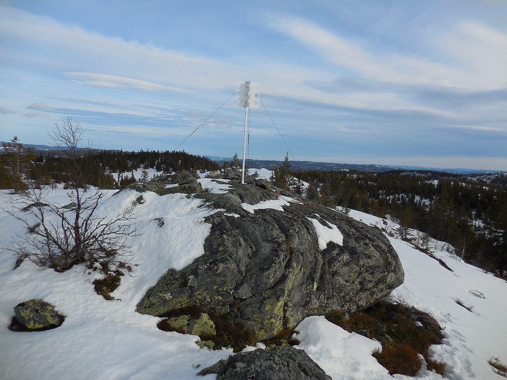 Dalavardin, også kalt Vardafjell, 989 moh.