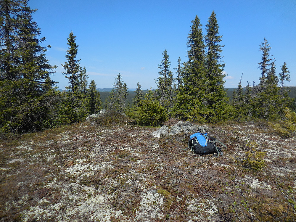 På Knøsen, 861 moh.