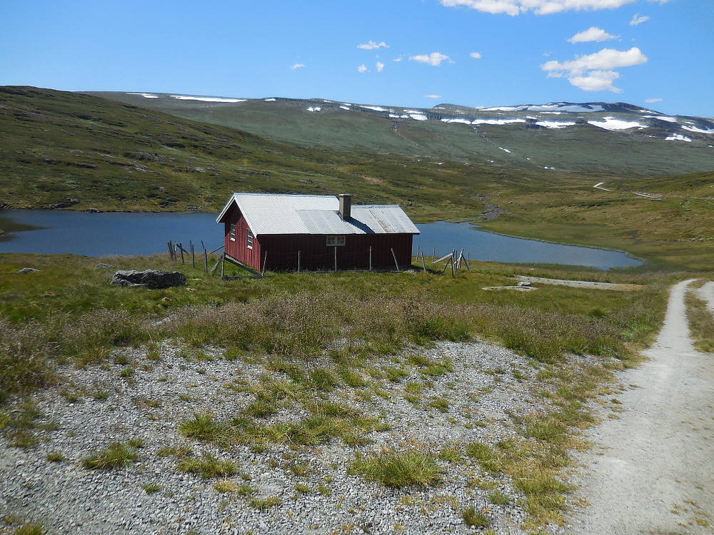 Parkerer ved Gipestølen.