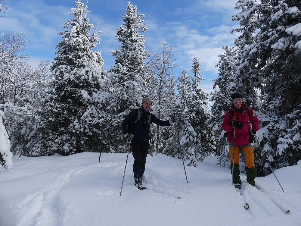 På Nordre Kletten, 725 moh.