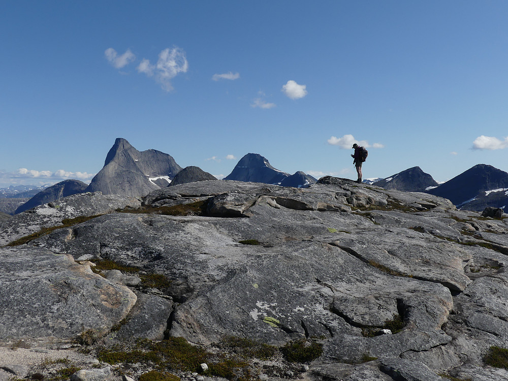Fortsatt på Mulbukttinden.