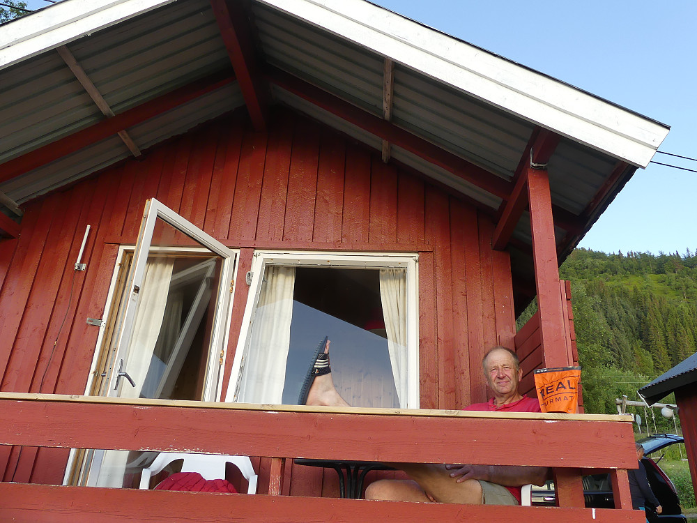 Det smaker med en REAL etter en vellykket fjelltur.