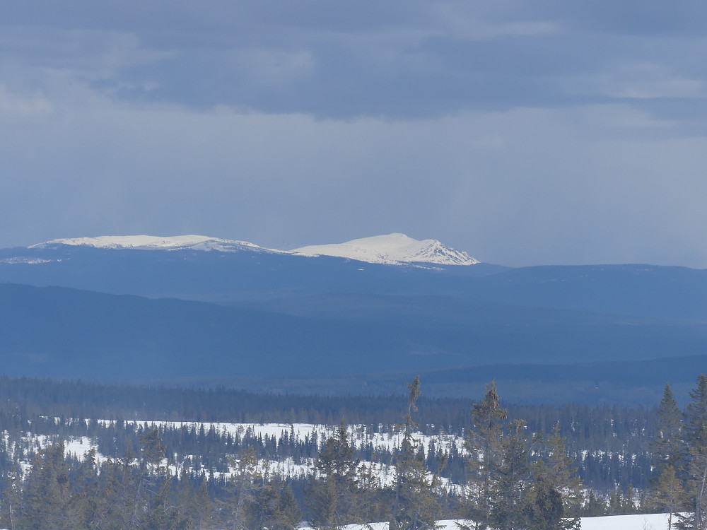 Det er full vinter i Trysilfjellet.