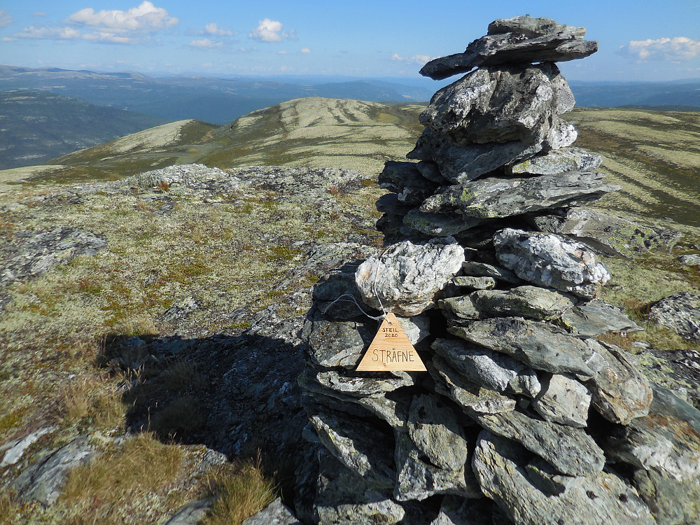 På toppen av Søre Silikampen, 1235 moh.