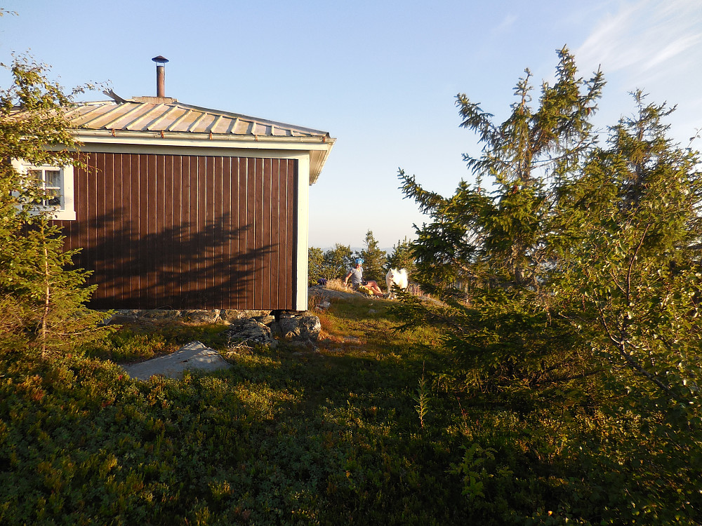 Finvær på toppen.