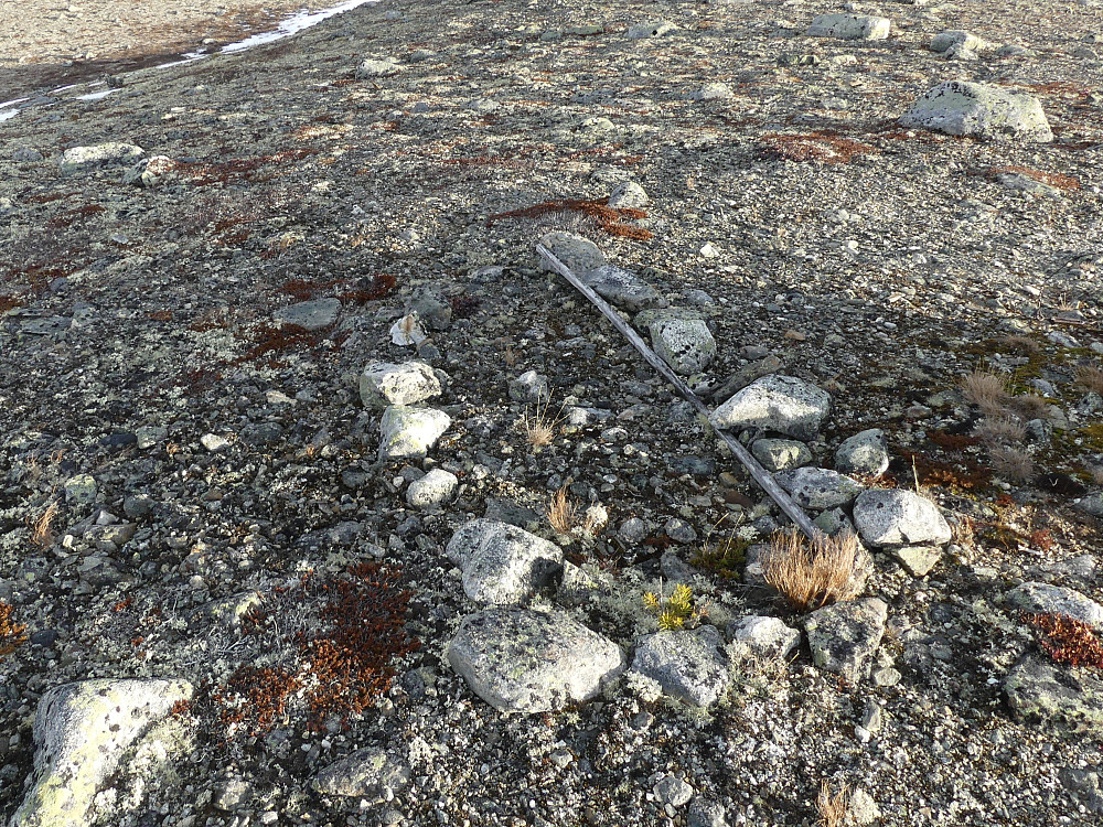 På toppen av Svartdalsfjellet er det for lenge siden anlagt noen "bed" med steiner og plank, men hvorfor?