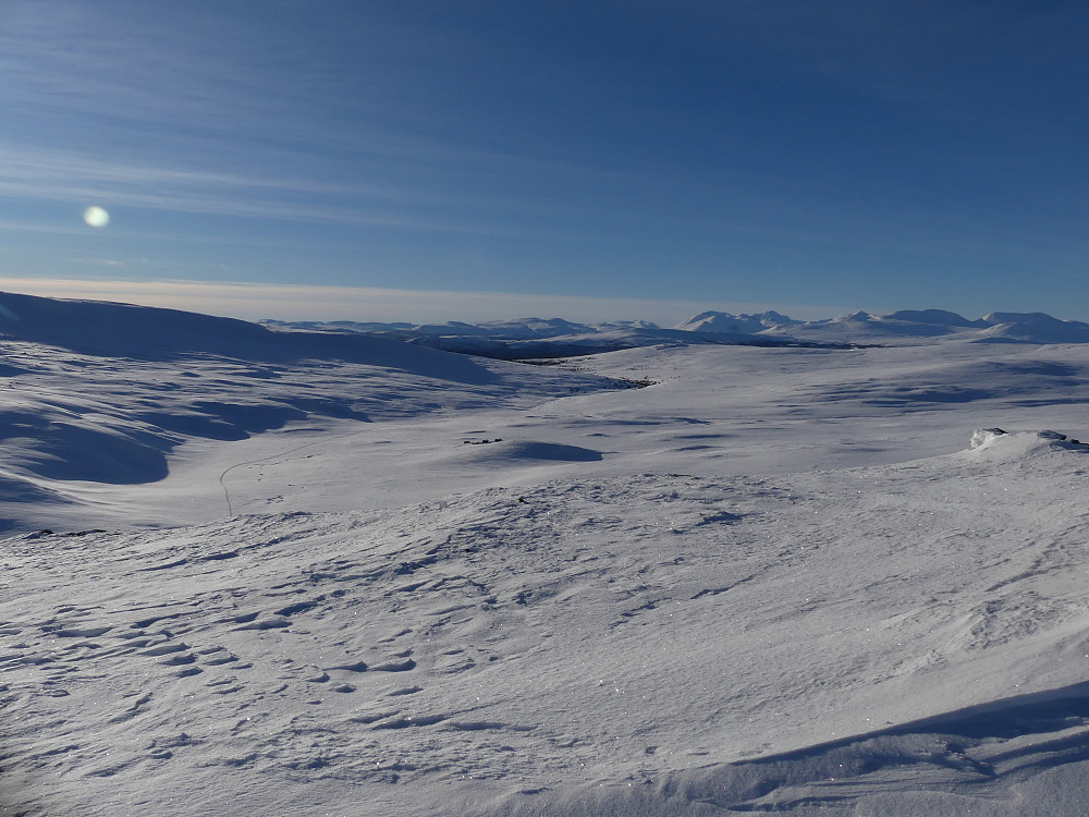 Utsikt nedover Blankgrytdalen.