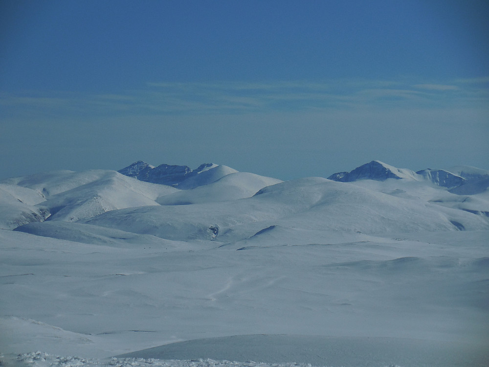 Rondane ses fra Storhøi.